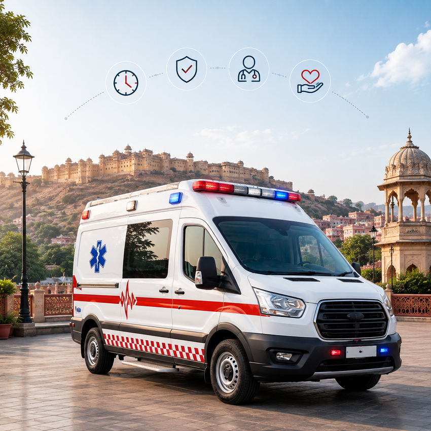 Trusted Ambulance Services in Jaipur